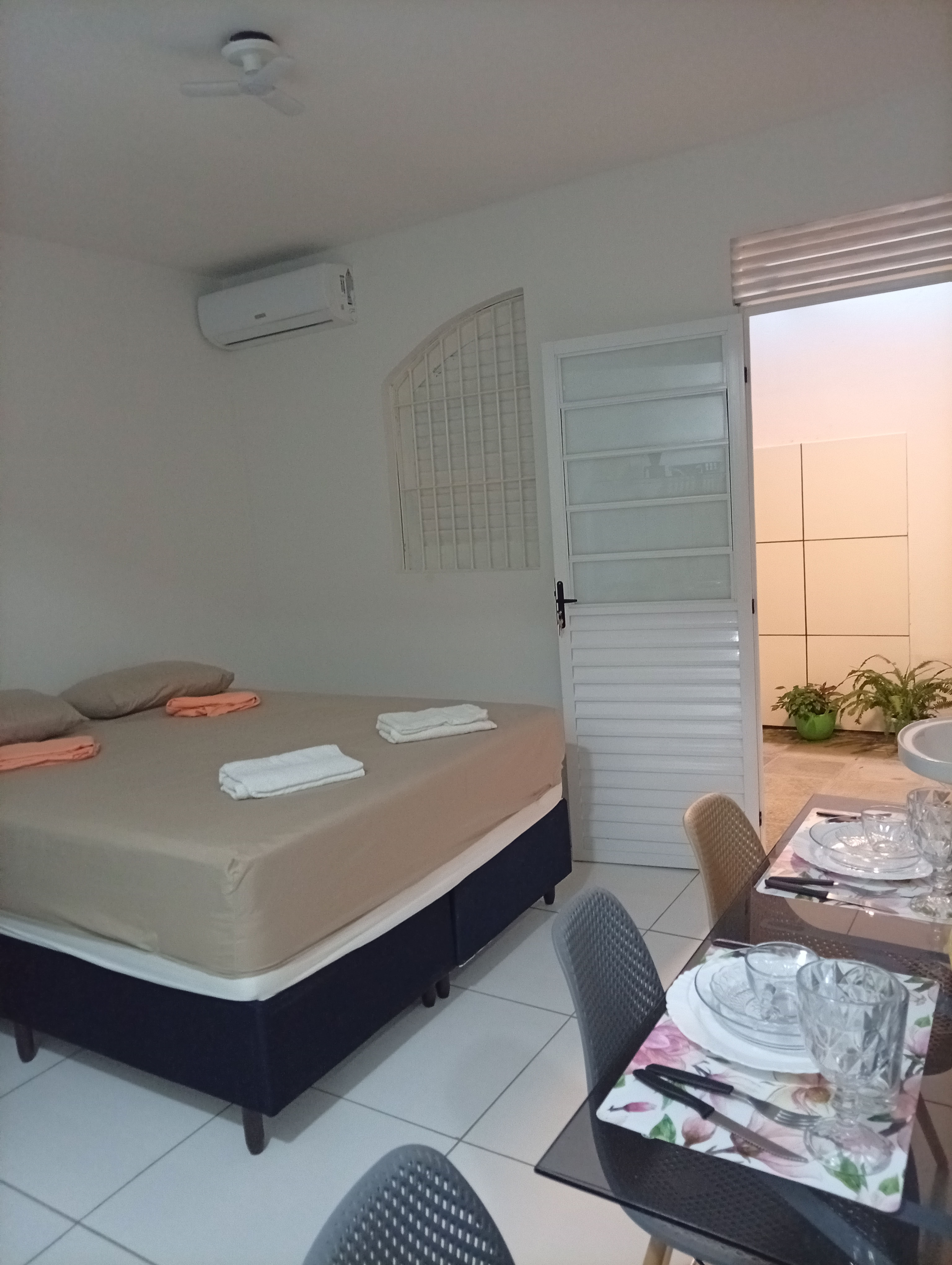Flat Duplo Casal no Vila Flat Bessa